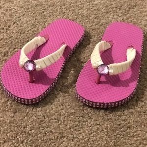 Handmade Kids Fancy Flops Sz 11/12
